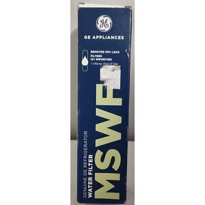 GE MSWF Replacement Refrigerator Water Filter. NIB